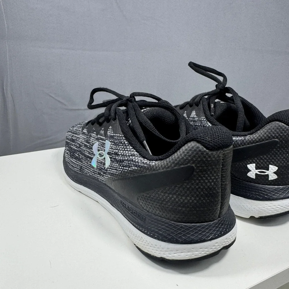 Under Armour Charged Impulse 2 Knit Womens Size 11 Black Running Shoes